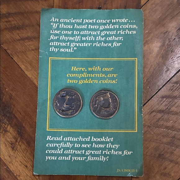 Other - Pair Of Vintage Replica CEAAT, Copy’s Of Ancient Greek Coins.